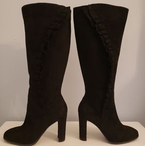 Simple & Sophist Black Suede Boots